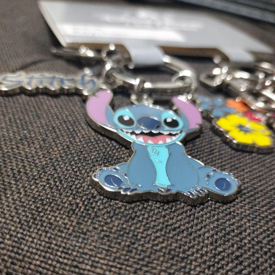 上海ディズニーランド　スティッチ&エンジェル　ペアキーチェーン　ペアキーホルダー