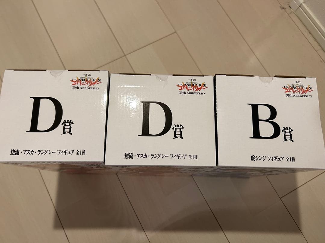 新世紀エヴァンゲリオン フィギュアセット D賞 B賞