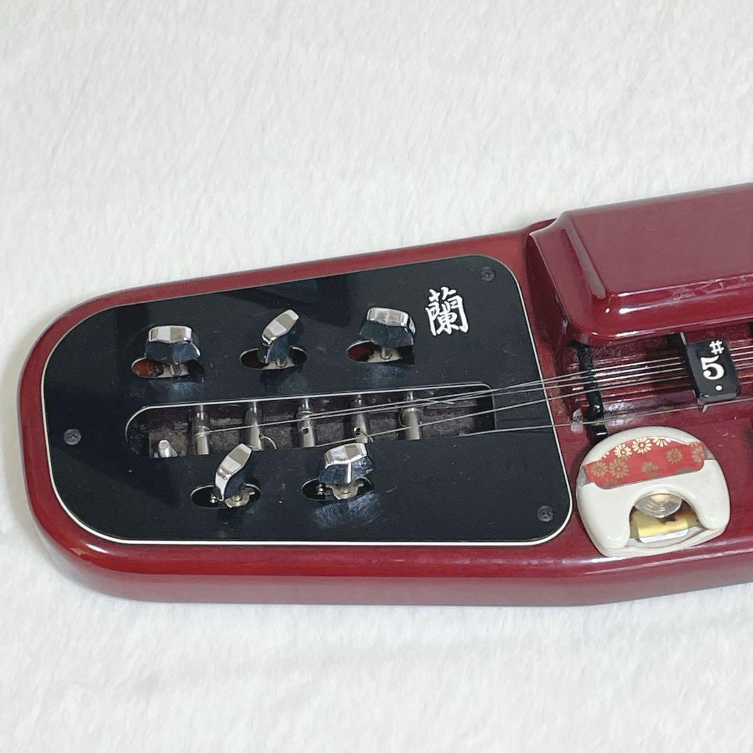 【音出し確認済み】SUZUKI 大正琴 蘭 ソプラノ 電気大正琴 ハードケース付