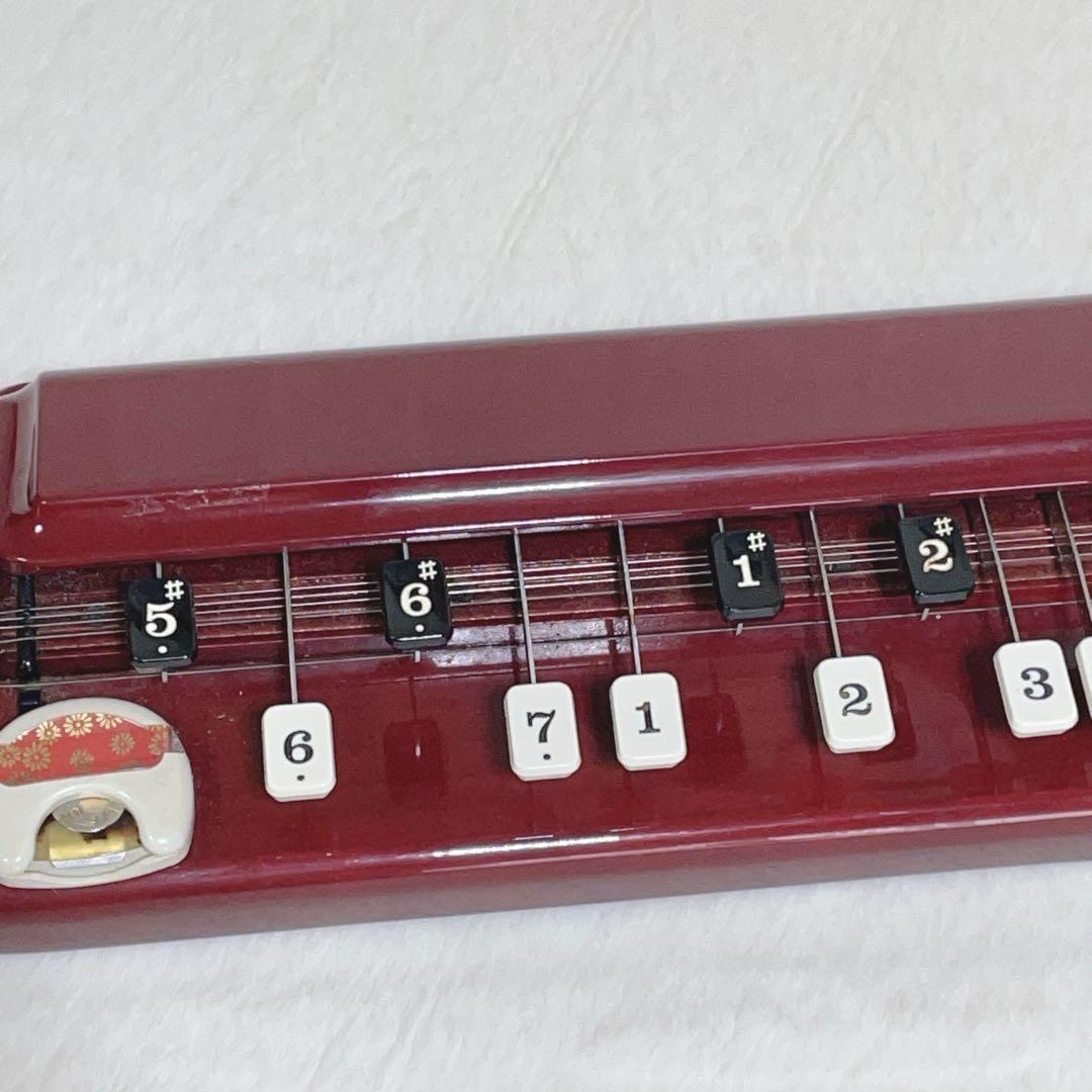 【音出し確認済み】SUZUKI 大正琴 蘭 ソプラノ 電気大正琴 ハードケース付