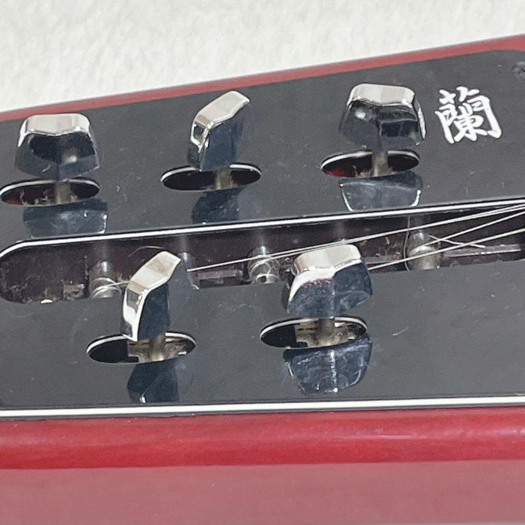 【音出し確認済み】SUZUKI 大正琴 蘭 ソプラノ 電気大正琴 ハードケース付