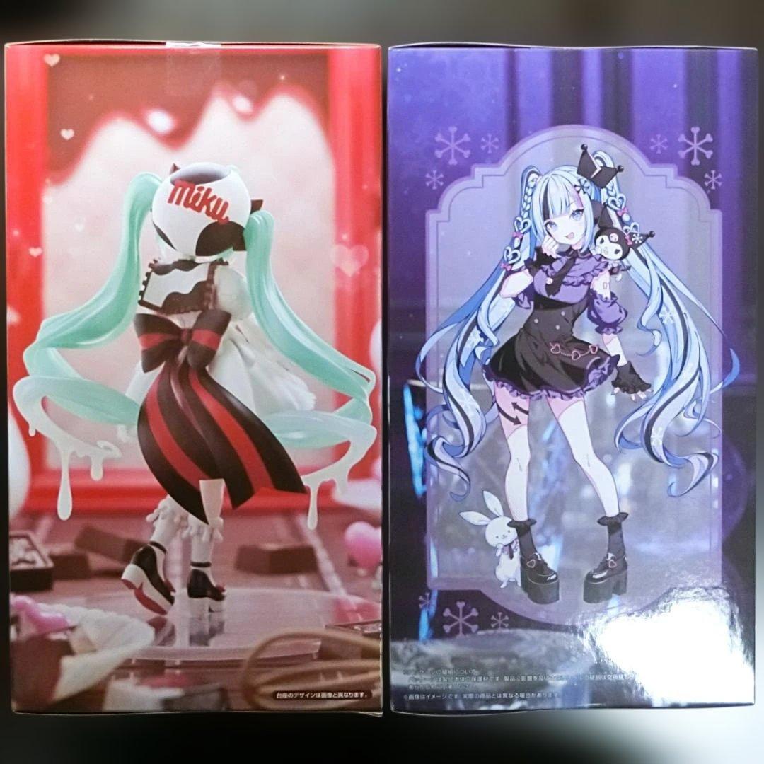 『匿名配送』初音ミク チロルミク 雪ミク クロミ Trio Try フィギュア