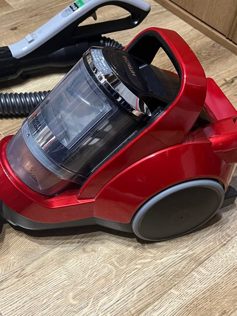 2段ブーストサイクロン　 日立サイクロン式クリーナー CV-JS300