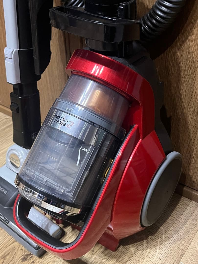 2段ブーストサイクロン　 日立サイクロン式クリーナー CV-JS300