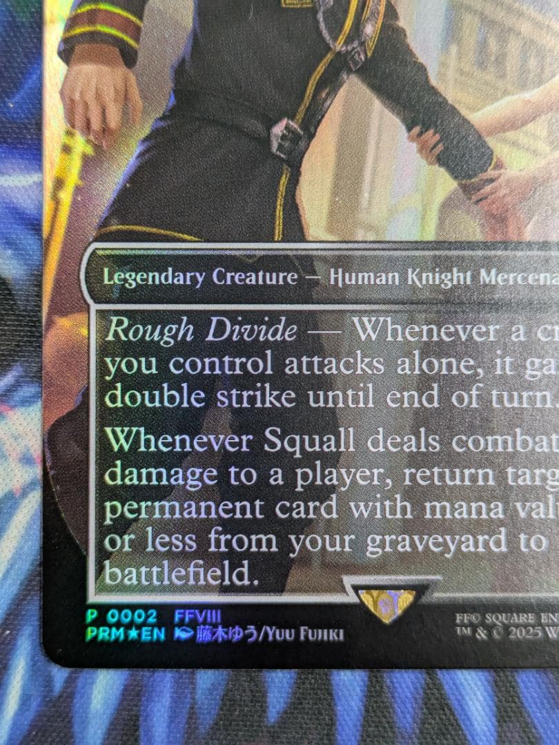 MTG Squall,SeeD Mercenary　プロモ