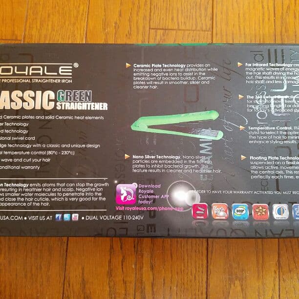 ヘアアイロン *日本未上陸*