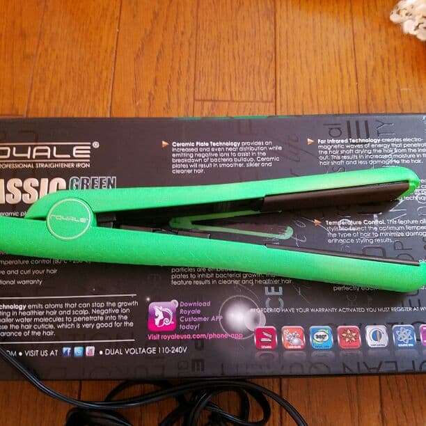 ヘアアイロン *日本未上陸*