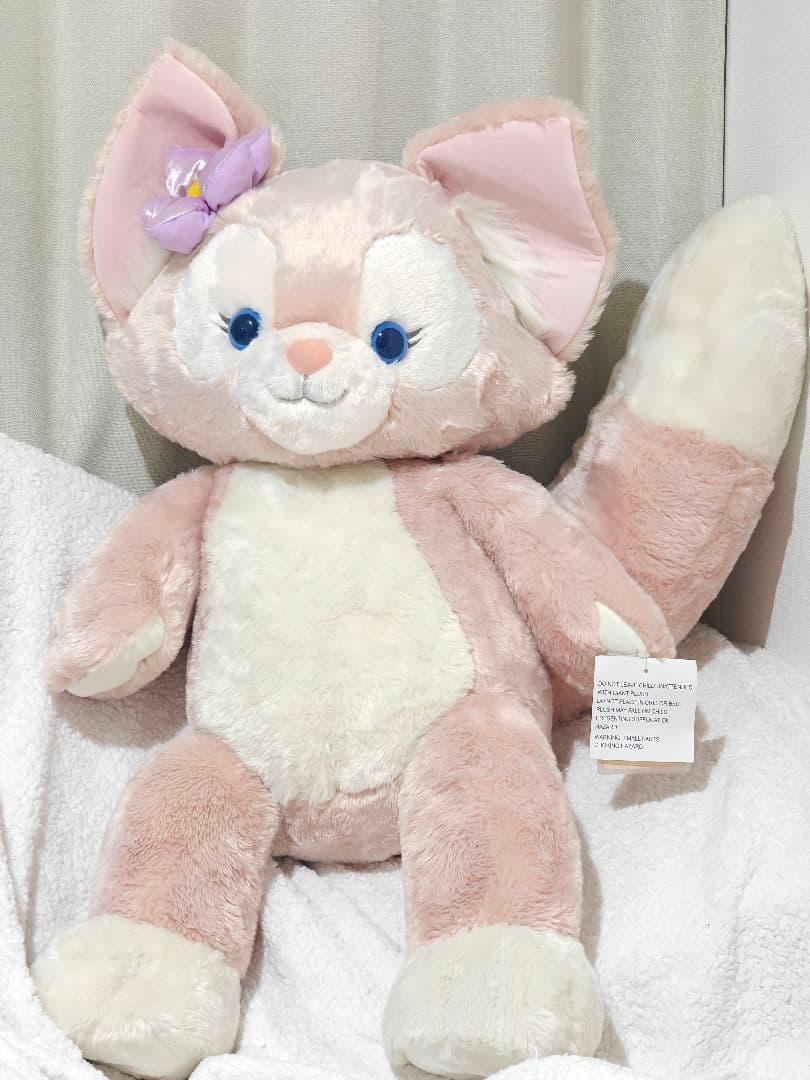 上海ディズニー限定　デカいリーナベル　ぬいぐるみ　Lザイス