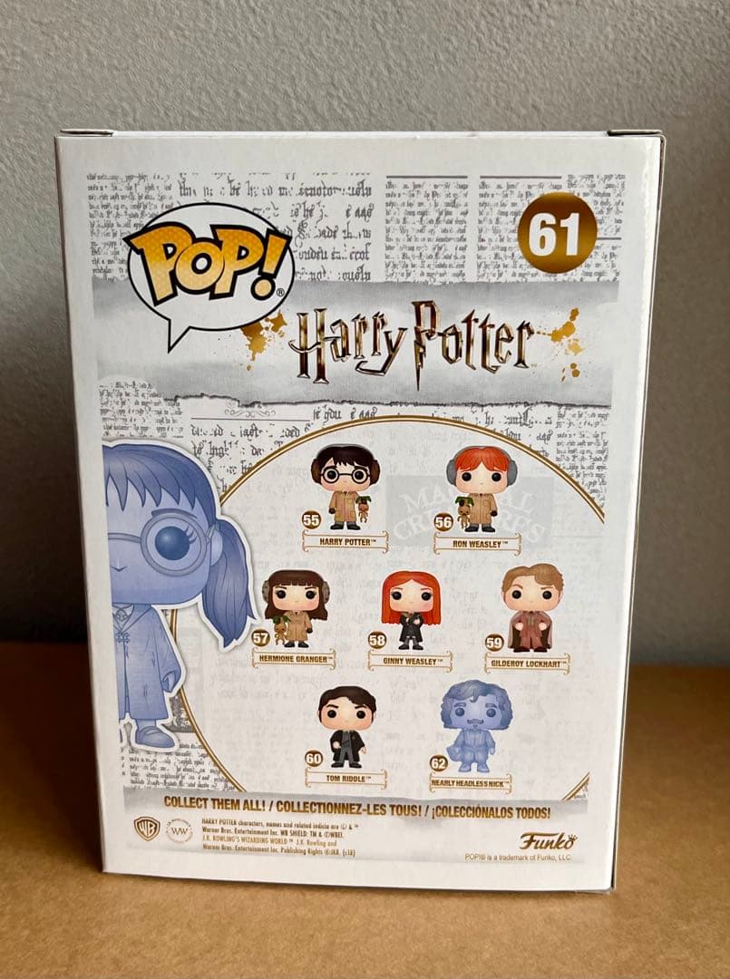 Funko Pop ハリーポッター　嘆きのマートル　コミコン　蓄光　ゴースト