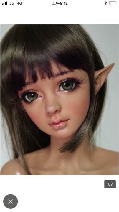 1/3関節球型人形