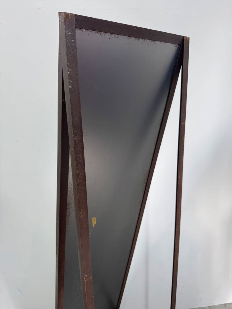 姿見 ミラー 大きいミラー キャスター インダストリアル アパレル　店舗什器 鉄