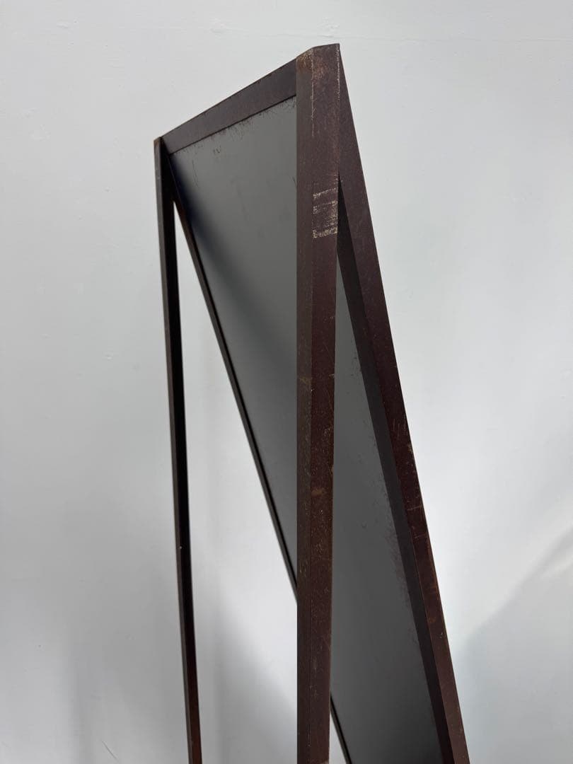 姿見 ミラー 大きいミラー キャスター インダストリアル アパレル　店舗什器 鉄