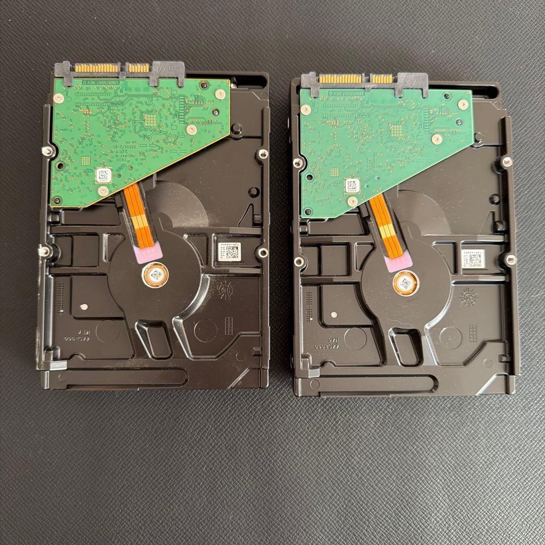 Seagate Barracuda 6TB 内蔵型HDD 2台セット