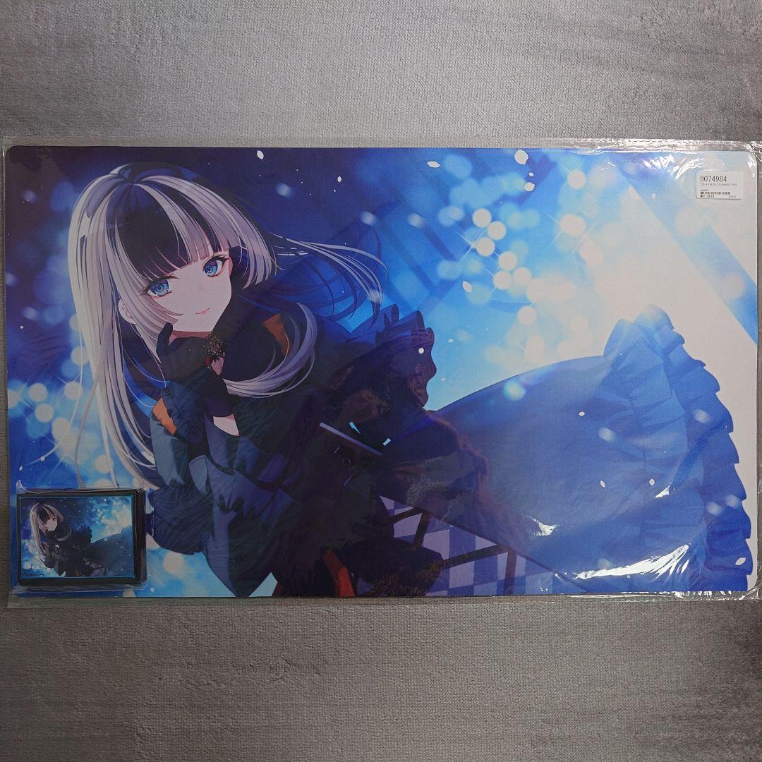 α1 ホロライブ 光る部屋&初期衣装 儒烏風亭らでん スリーブ&プレイマット