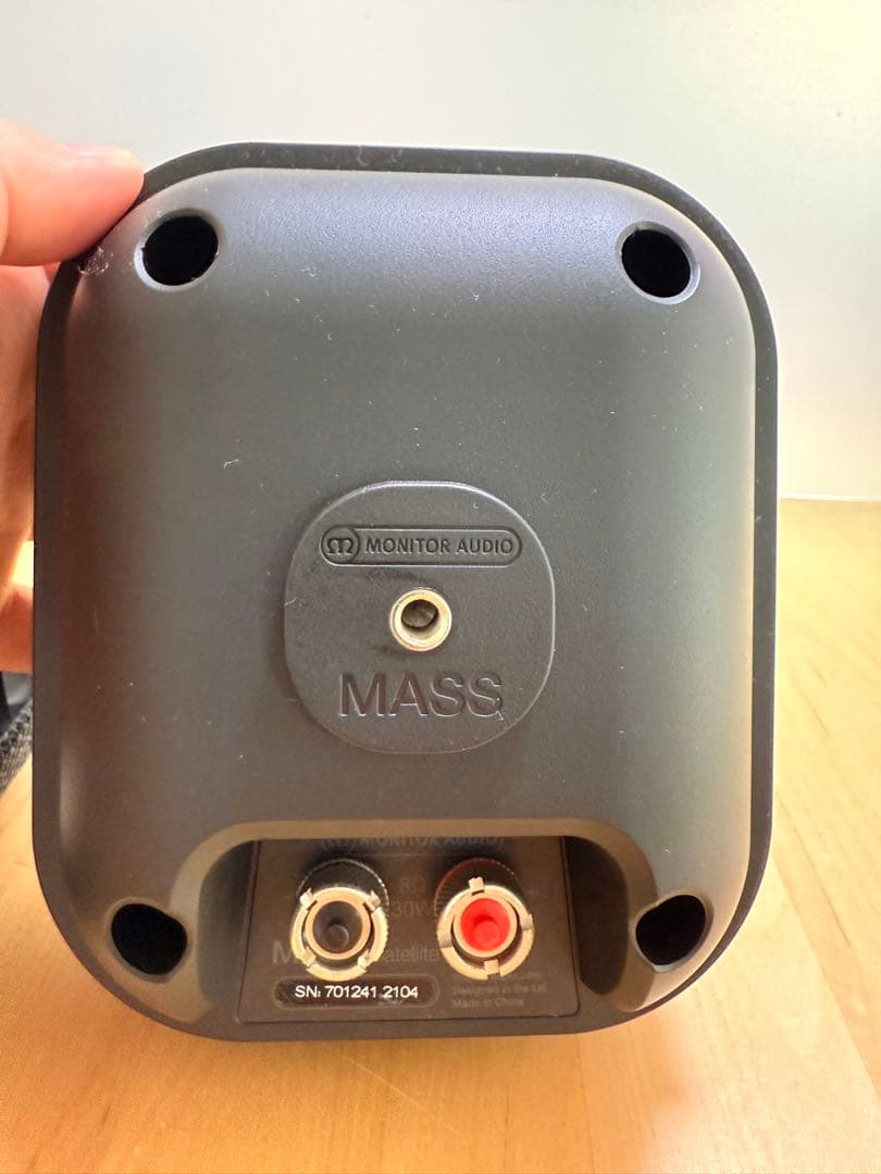 MONITORAUDIO MASS-2G SAT BK [単品] +α