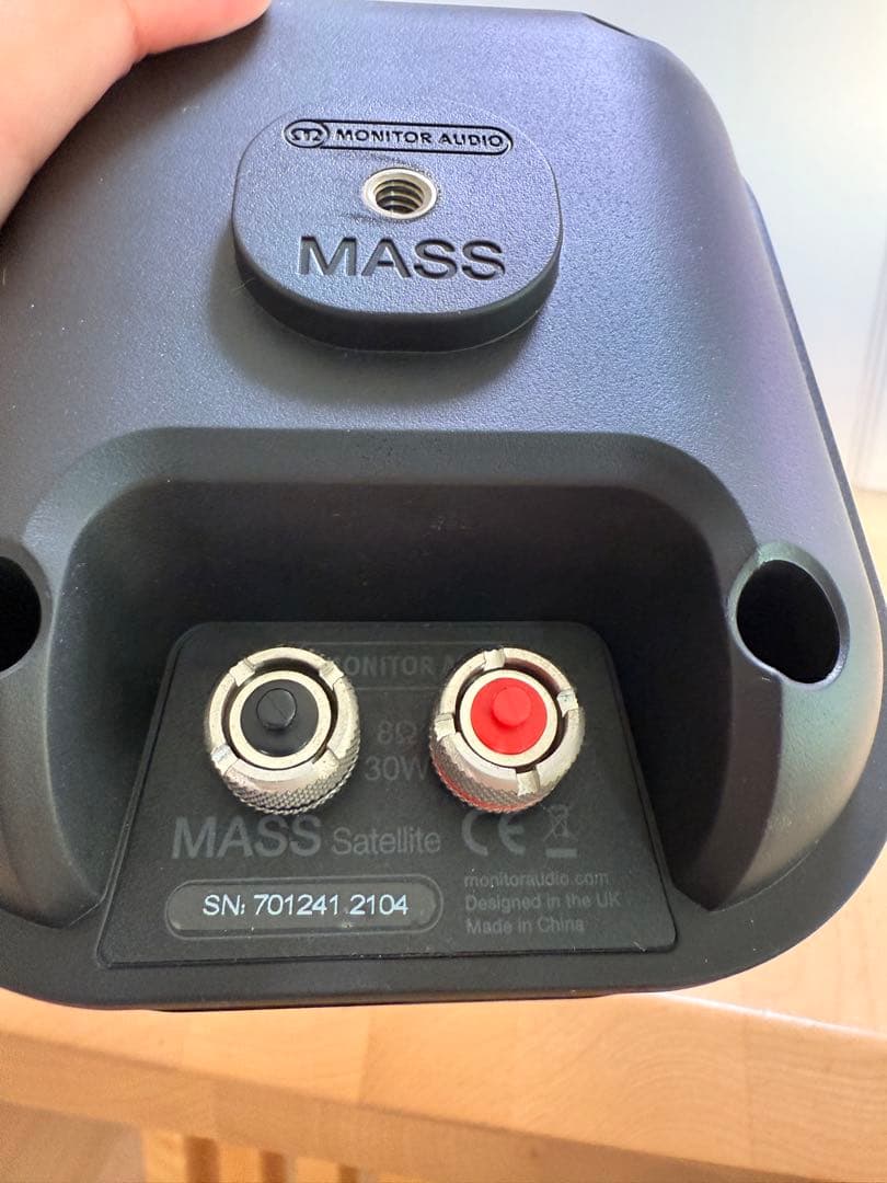 MONITORAUDIO MASS-2G SAT BK [単品] +α