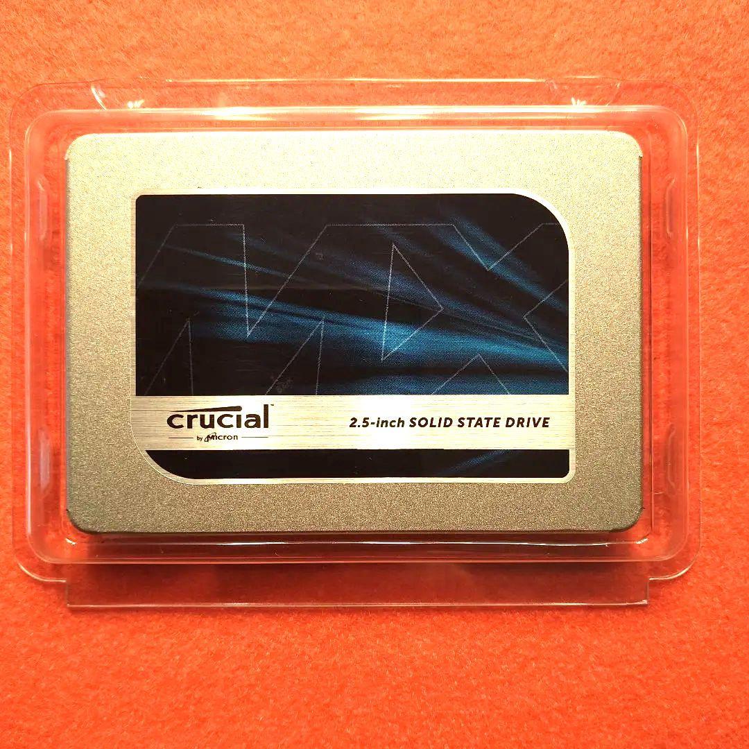 Crucial MX500 500GB 2.5インチSSD