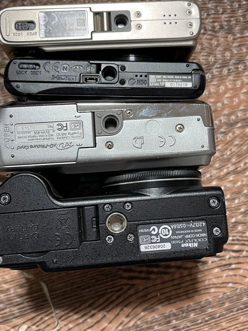 デジタルカメラ セット 4台