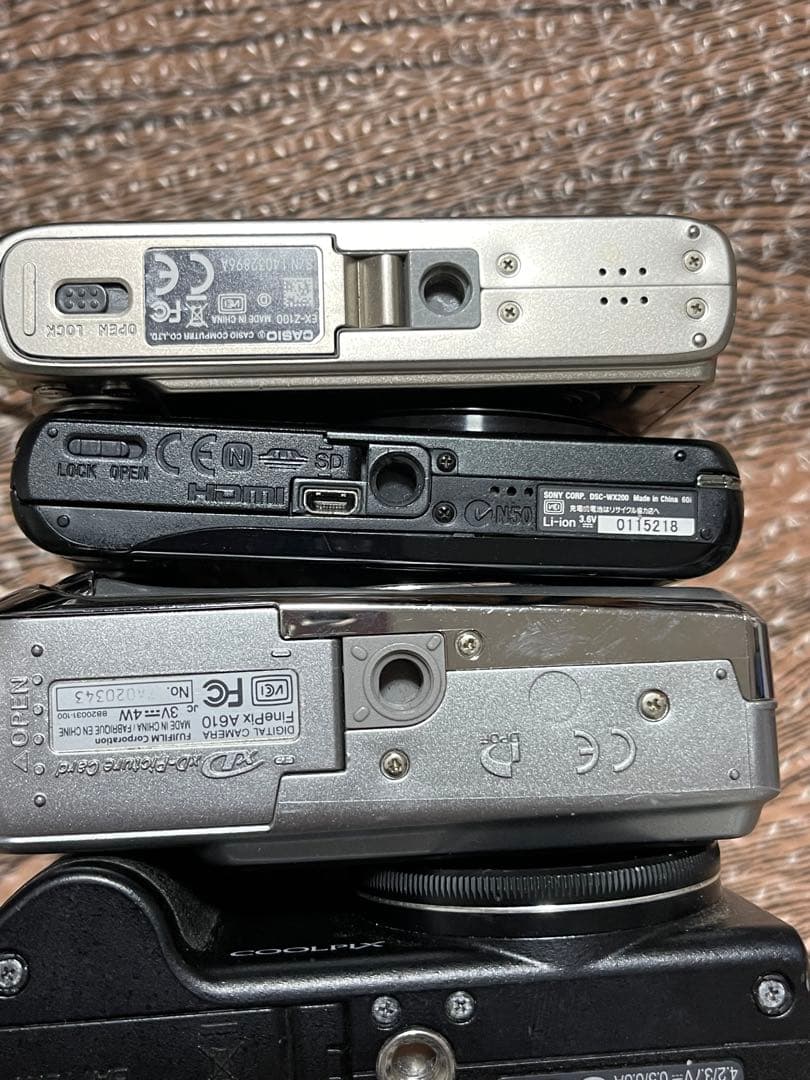 デジタルカメラ セット 4台