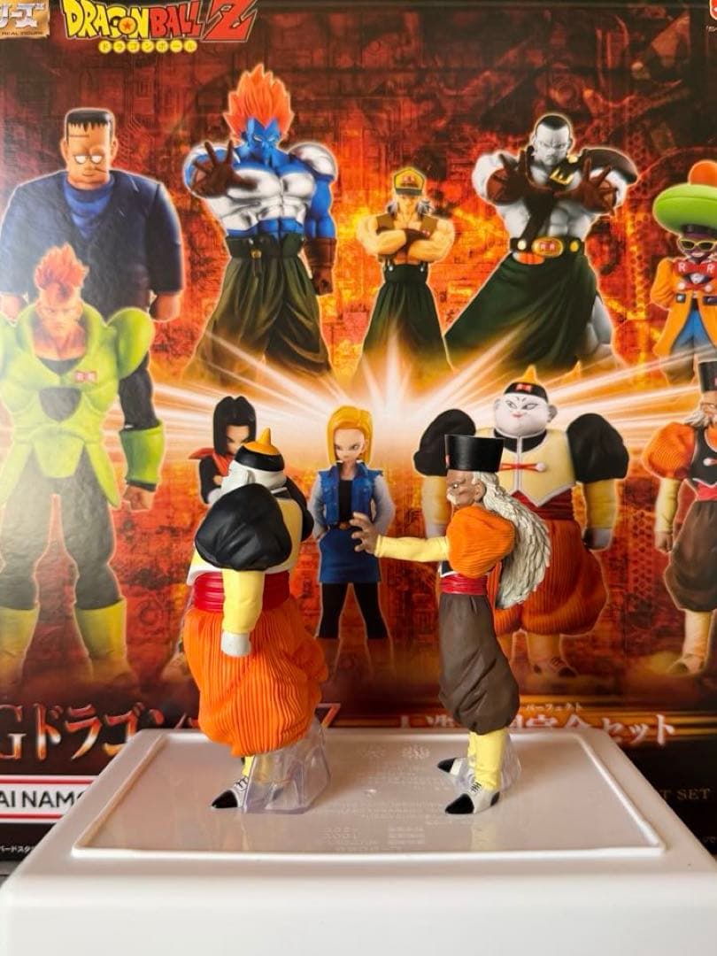 ドラゴンボール フィギュア HG 人造人間完全セット 19号&20号