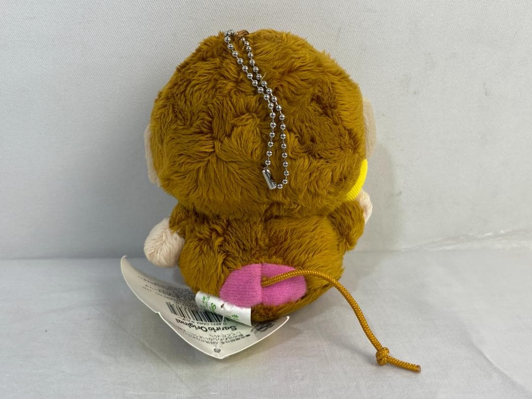 サンリオ おさるのもんきち もしもし マスコットホルダー ぬいぐるみ タグ付 ②