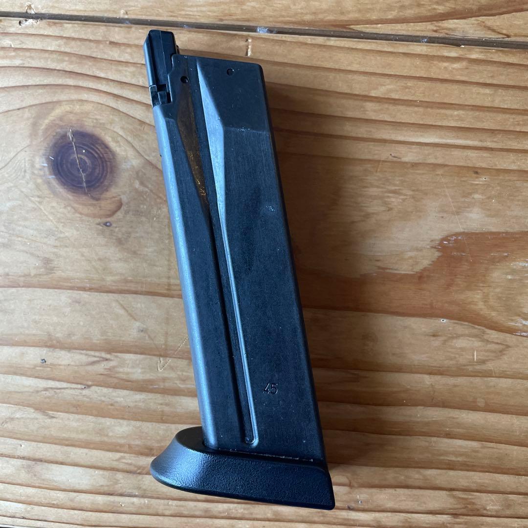 HK45 Tactical ブラック ガスガン