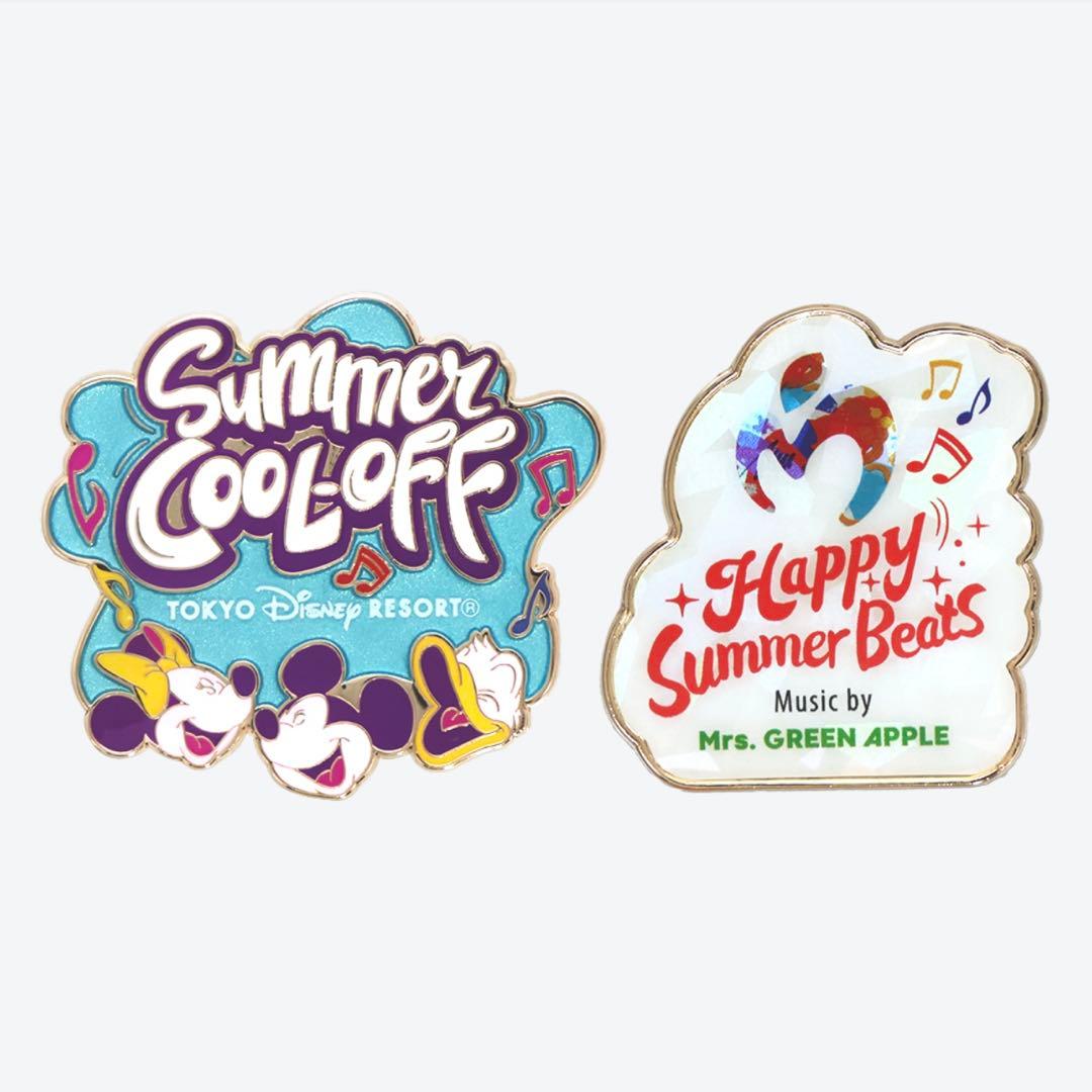 ディズニー ミセス ハッピーサマービート ストラップ ピンバッチ