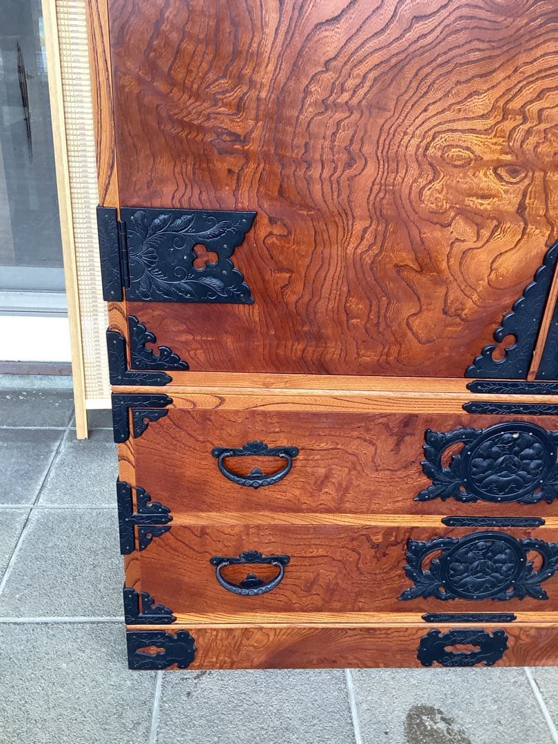 [s] 時代箪笥　民芸箪笥　装飾金具　和箪笥　洋箪笥　仙台箪笥
