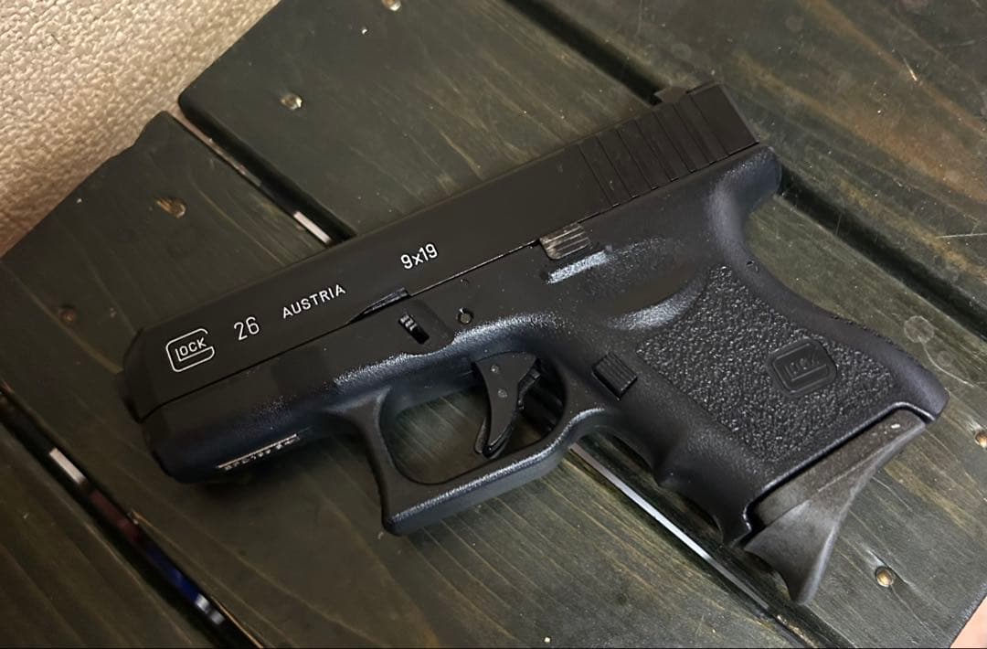 GLOCK 26 ガスガン スライド 動作良好 !!