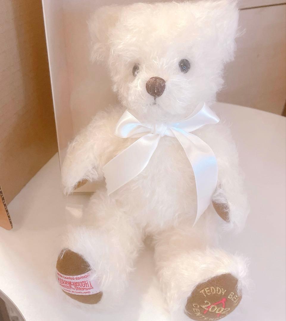 メリーソート 2002年限定 ホワイトファ一ぬいぐるみ