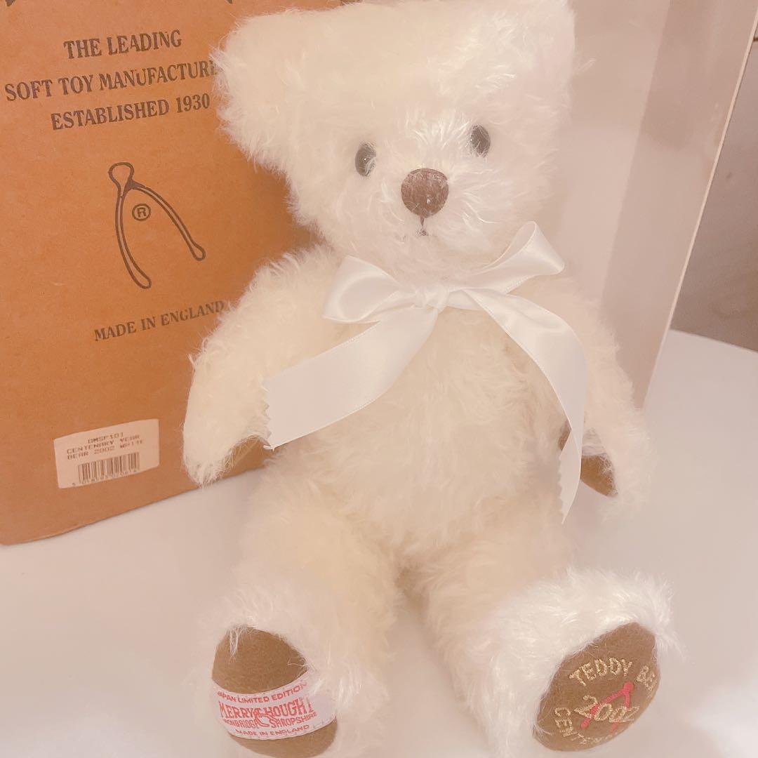 メリーソート 2002年限定 ホワイトファ一ぬいぐるみ