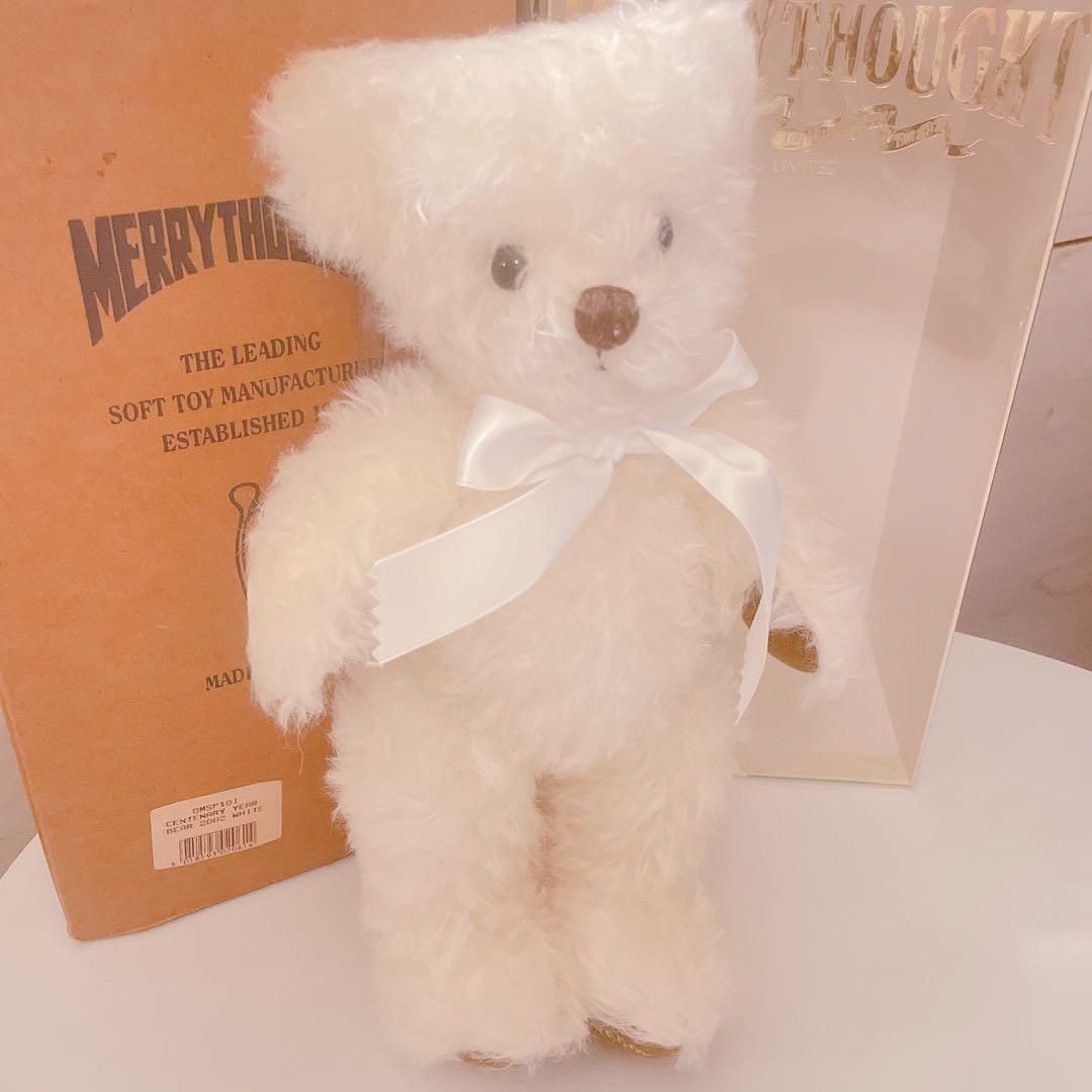 メリーソート 2002年限定 ホワイトファ一ぬいぐるみ
