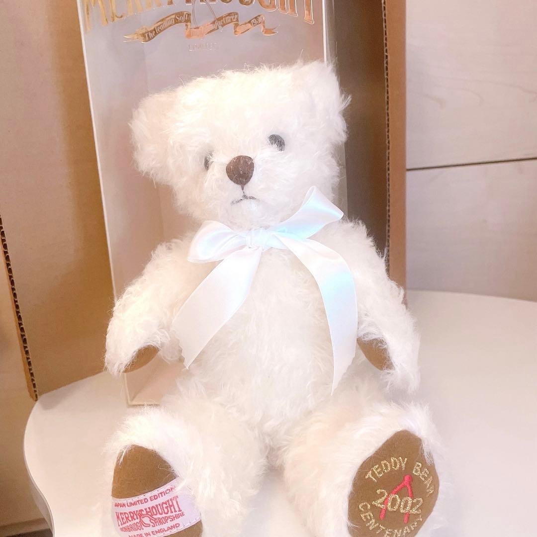 メリーソート 2002年限定 ホワイトファ一ぬいぐるみ