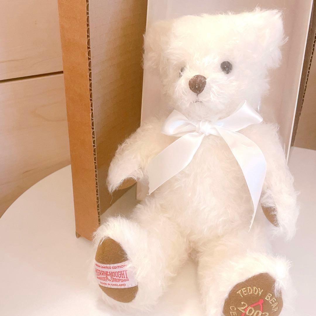 メリーソート 2002年限定 ホワイトファ一ぬいぐるみ