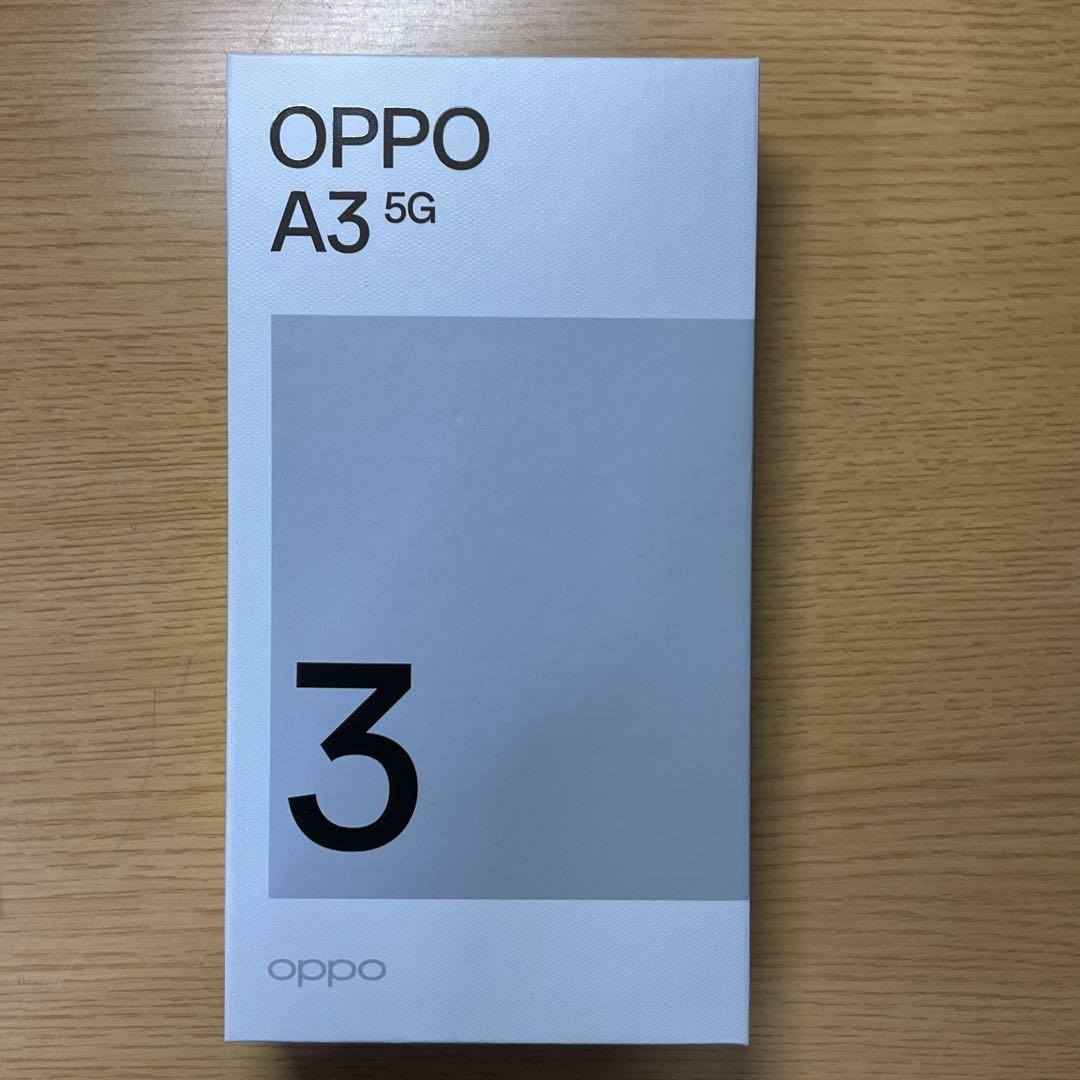 スマートフォン本体 OPPO A3 5G