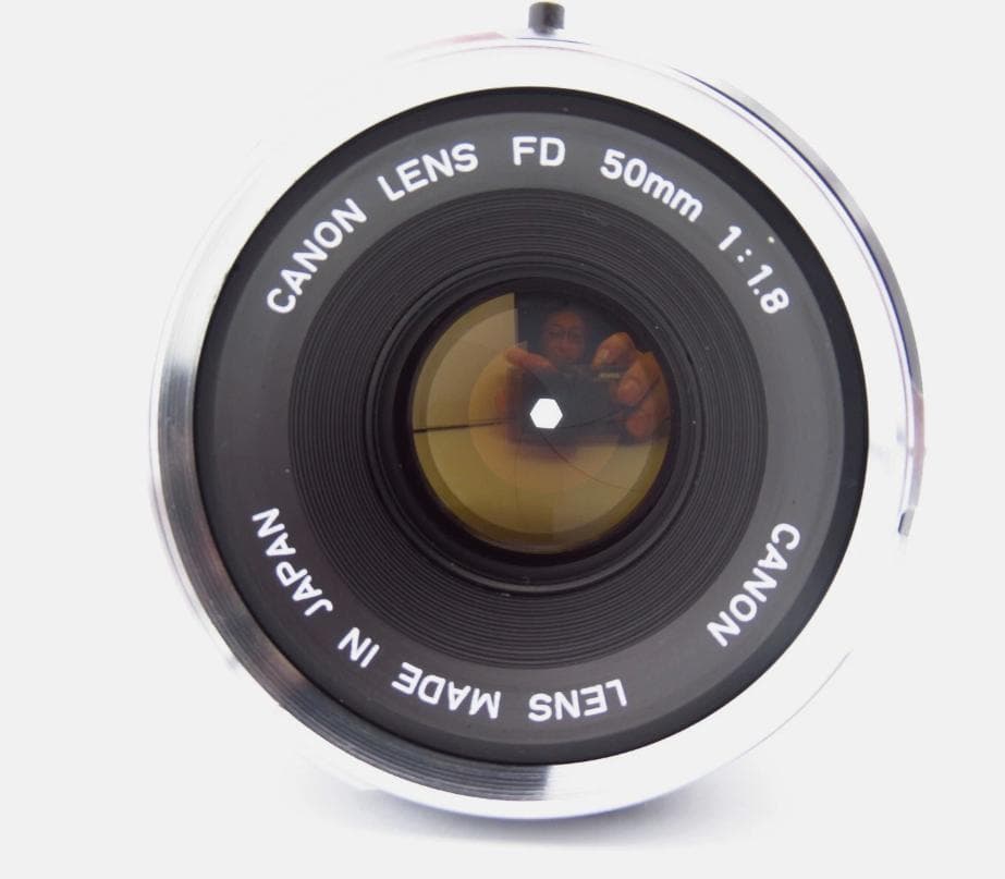 Canon FD 50mm f/1.8 単焦点レンズ 箱付き 管理J2