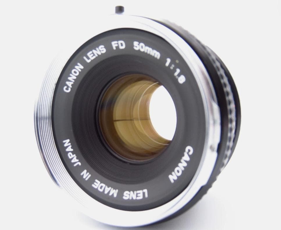 Canon FD 50mm f/1.8 単焦点レンズ 箱付き 管理J2
