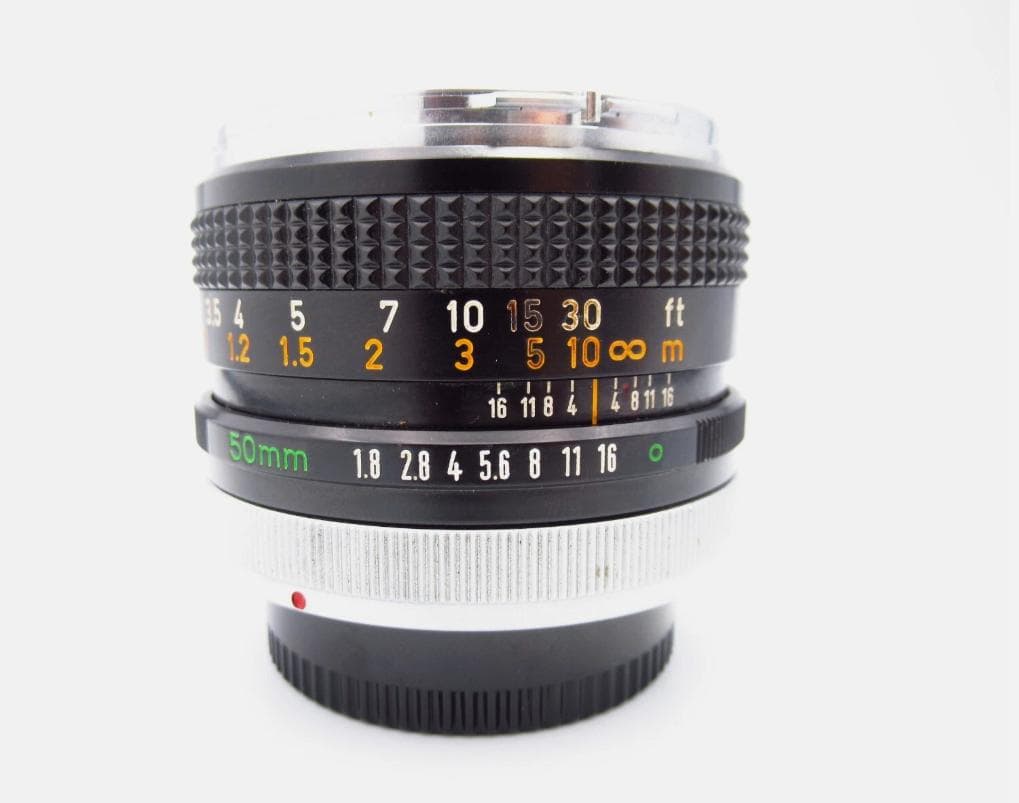 Canon FD 50mm f/1.8 単焦点レンズ 箱付き 管理J2