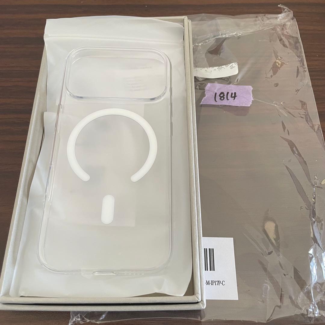 CASEFINITE iPhone 17Pro 薄型 クリアケース マグセーフ