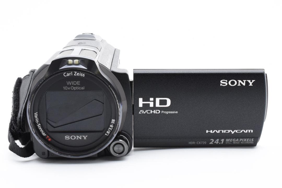 美品 SONY HDR-CX720V ブラック ビデオカメラ 運動会 旅行