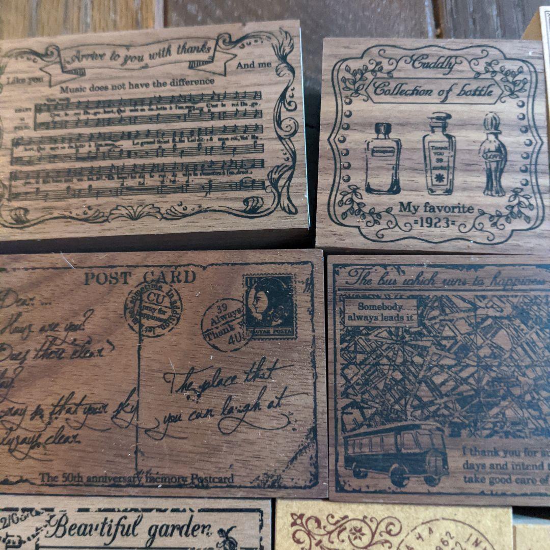 スタンプ　ハンコ　アンティーク　新品未使用