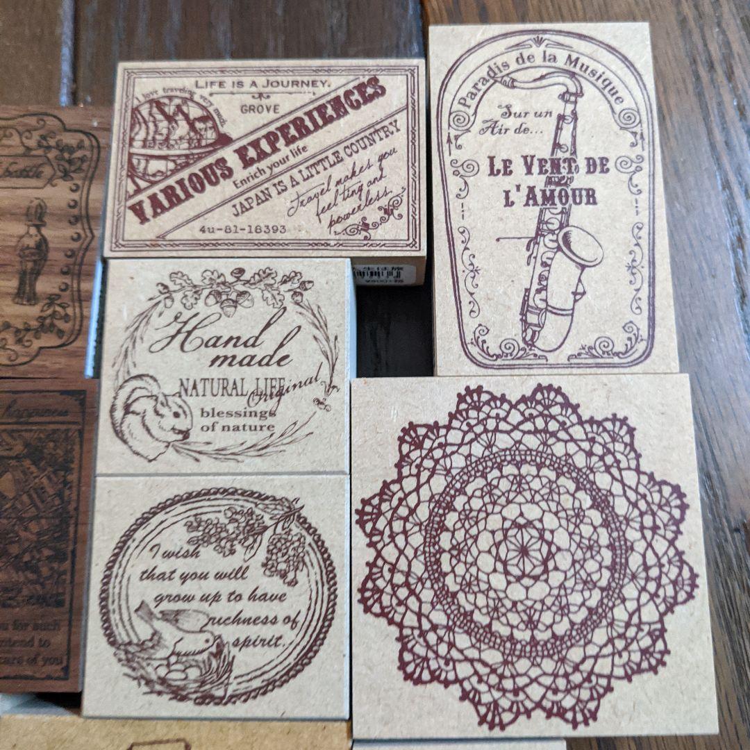 スタンプ　ハンコ　アンティーク　新品未使用