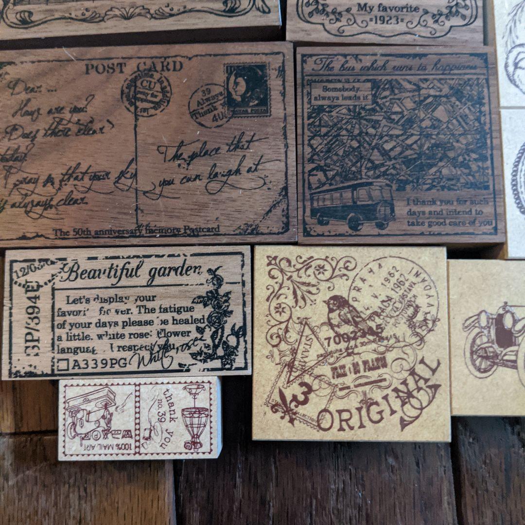 スタンプ　ハンコ　アンティーク　新品未使用