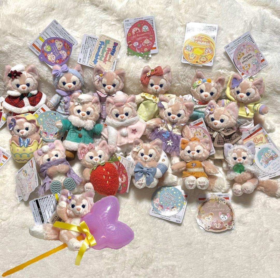 東京ディズニーシー　リーナベル　ぬいぐるみバッジ　チャーム　まとめ売り