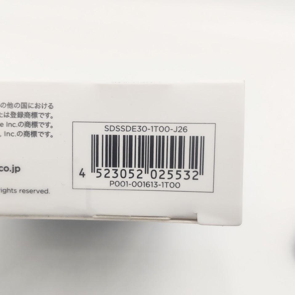 SanDisk サンディスク portable ポータブル SSD 1TB