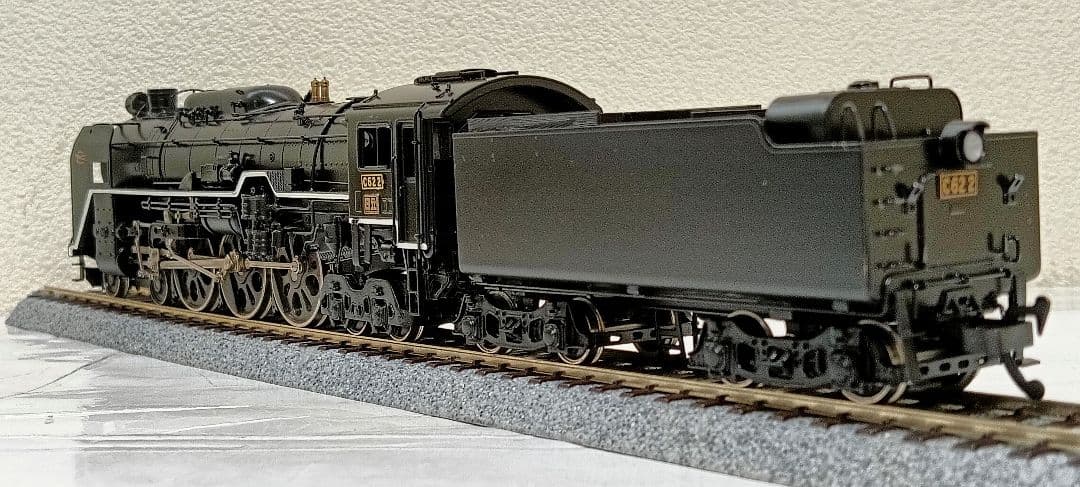 HOゲージ 天賞堂 Ｃ622号機蒸気機関車 、メンテナンス済