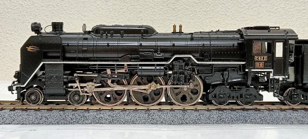 HOゲージ 天賞堂 Ｃ622号機蒸気機関車 、メンテナンス済
