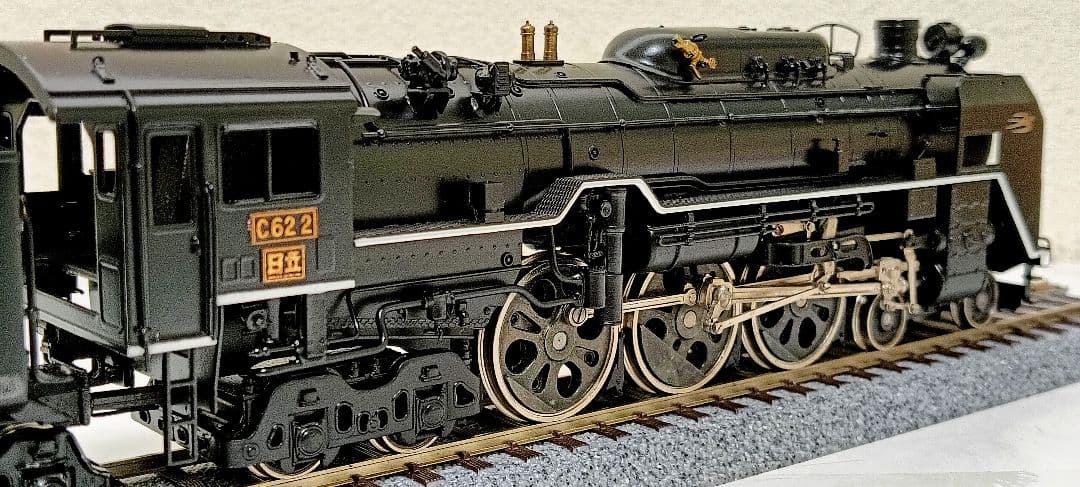 HOゲージ 天賞堂 Ｃ622号機蒸気機関車 、メンテナンス済