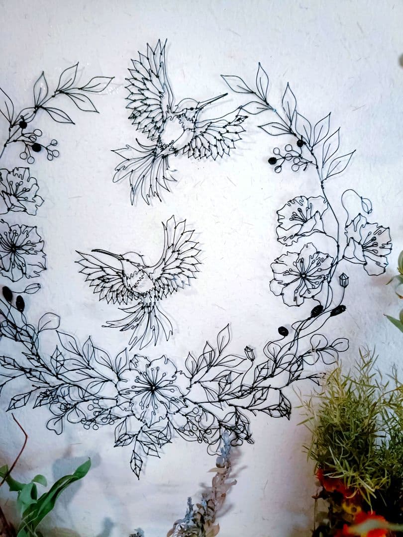 ミーテページ　ハミングバード　デザイン画