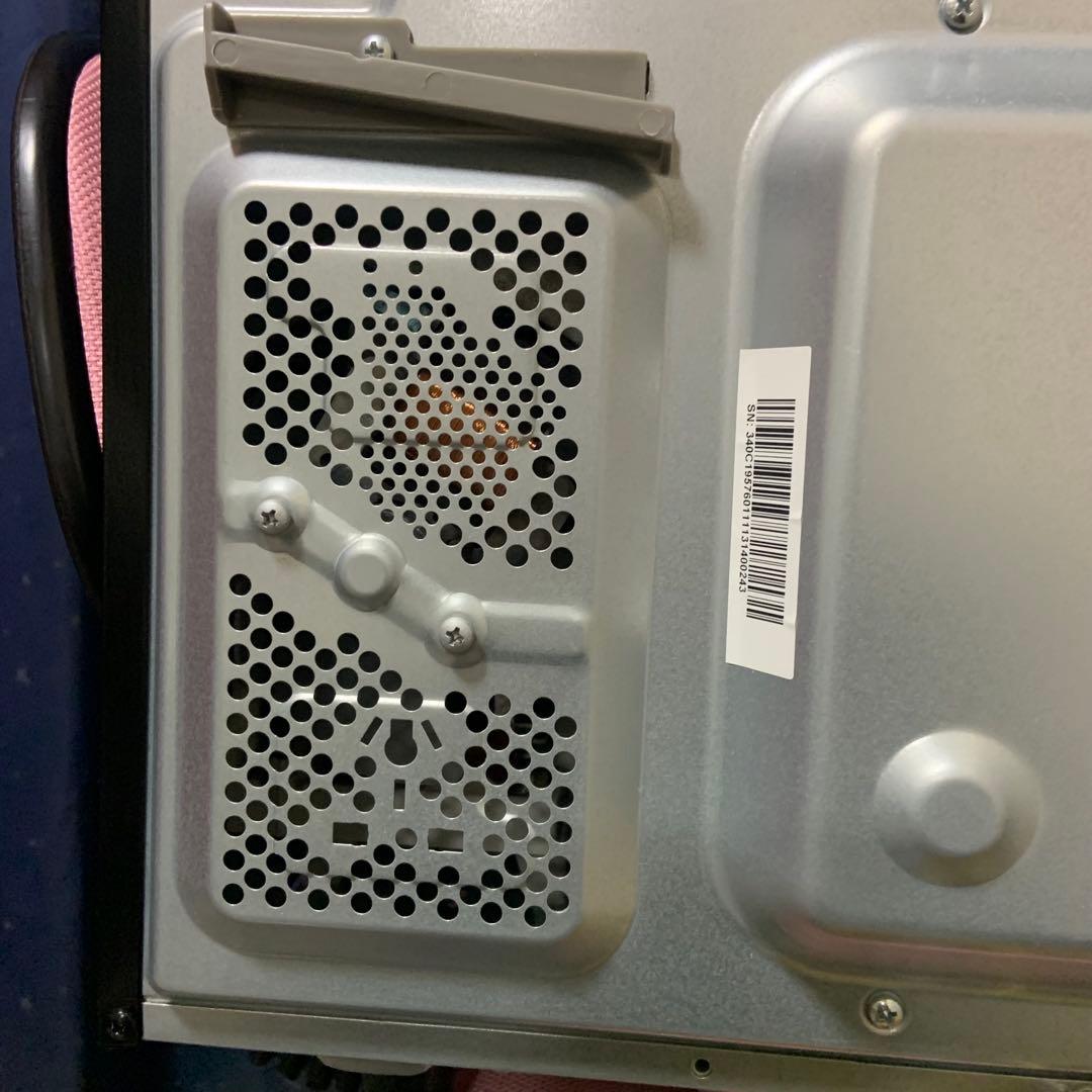 ニトリ多オーブン機能電子レンジ 黒色